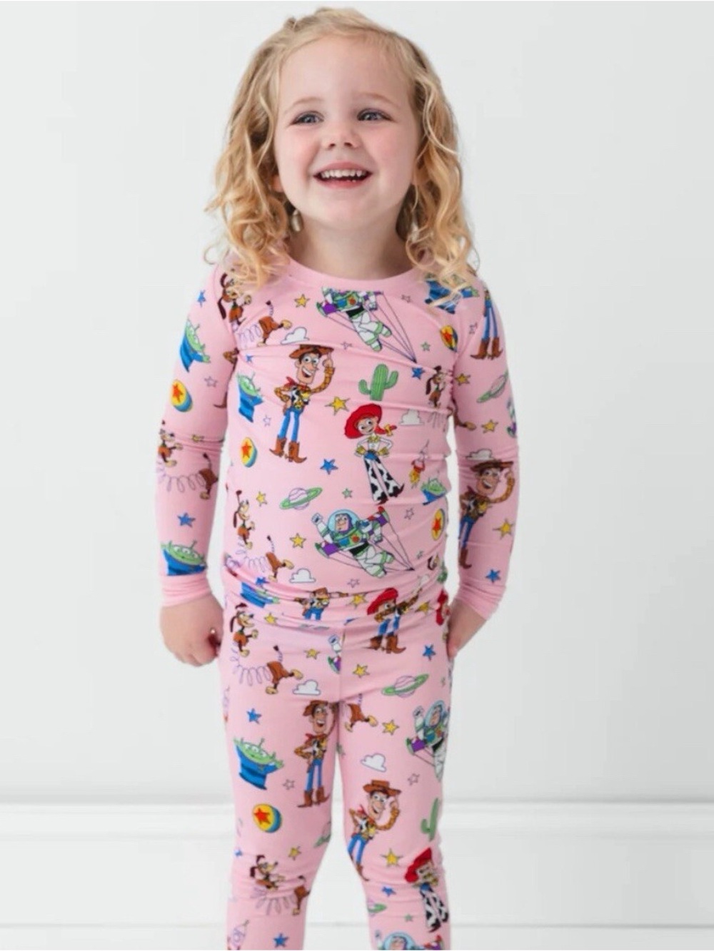 Disney Little Sleepies Toy Story Pink Pajamas